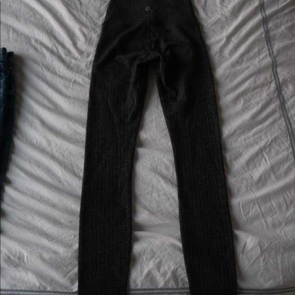 Lululemon Wunder Under High Rise Pant Herringbone - Picture 5 of 8